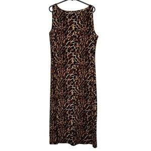 Norma Kamali Leopard Dress Size Medium